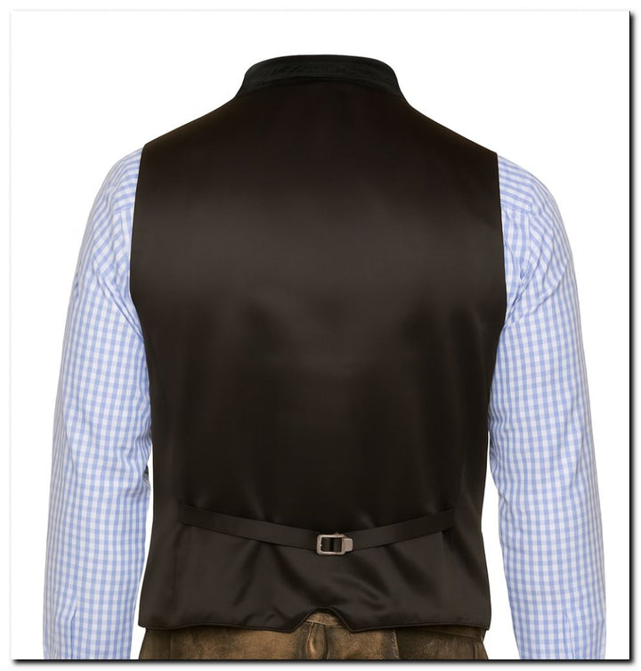 Rückansicht Stockerpoint Weste Calzado – elegante Trachtenmode Herren