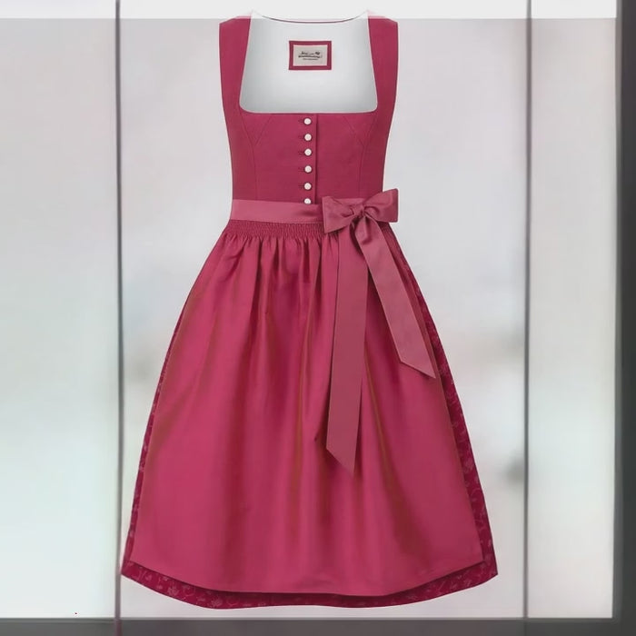 Dirndl Viano Beere schönes Dirndl aus deutscher Produktion