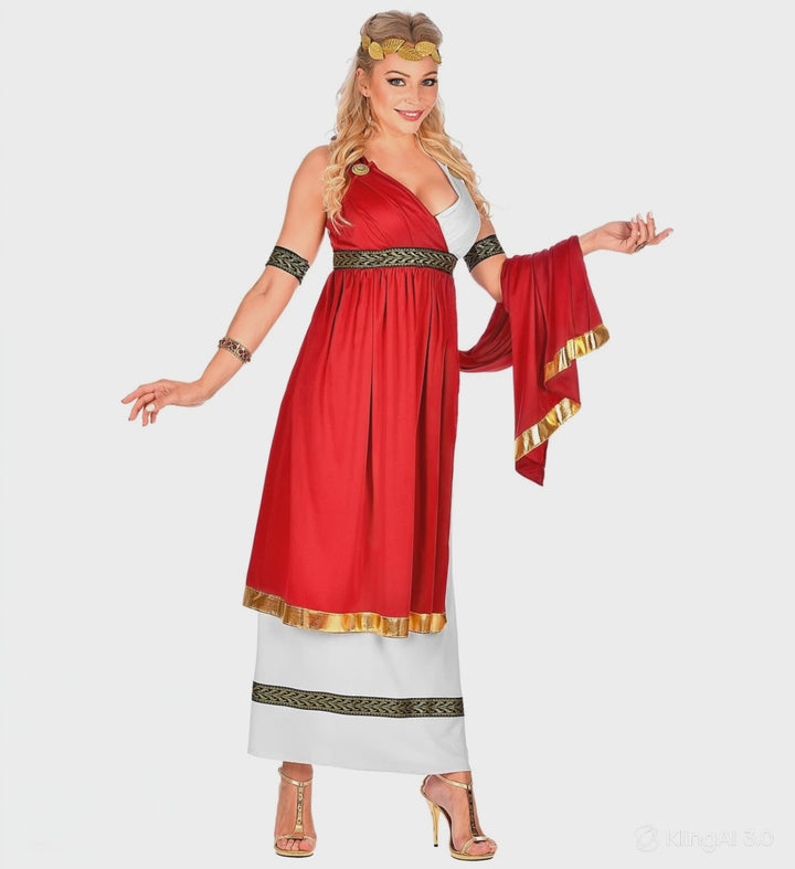 Damenkostüm Römische Göttin – Römerkostüm für Karneval, Fasching & Mottoparty