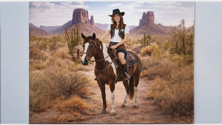 Wild West Cowgirl Kostüm Damen - Western Ranger Outfit