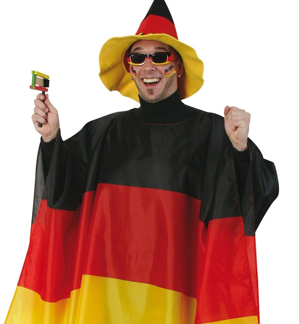 Deutschland Fußball Fan Holzratsche in Schwarz Rot Gold – Krachmacher