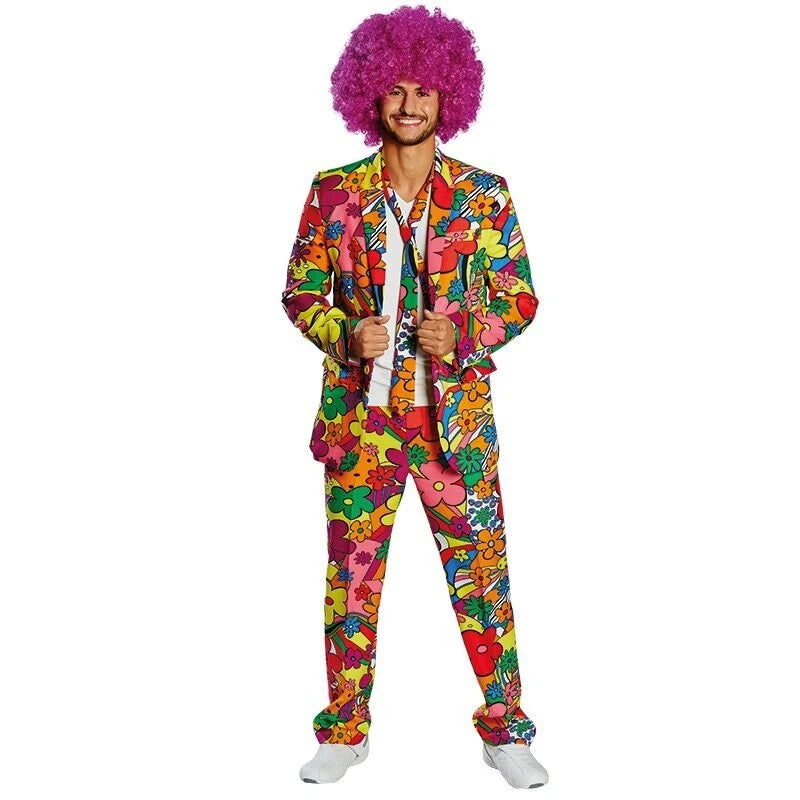 Lila Afro Perücke im Havanna-Stil – Party Perücke