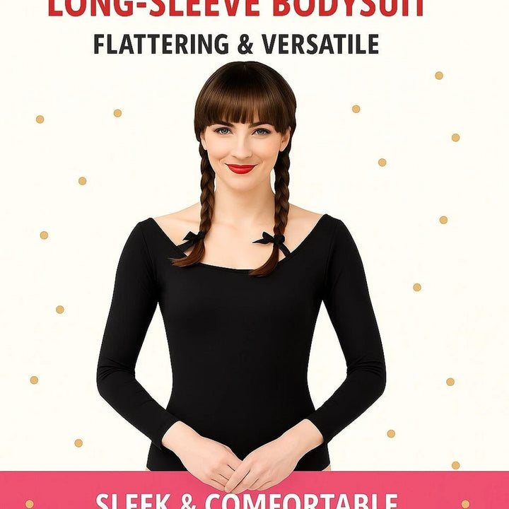 Damen Body schulterfrei schwarz – Karneval Fasching S/M L/XL