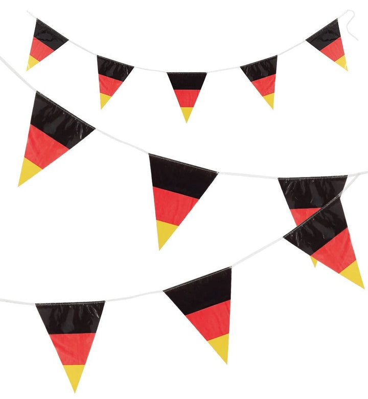 Deutschland Girlande Public Viewing Fußball