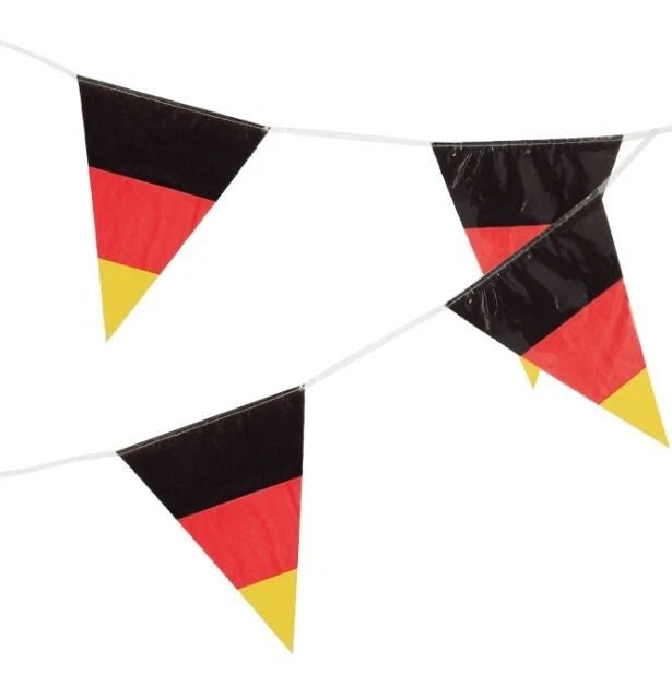 Fan Deko Wimpelkette Deutschland EM WM