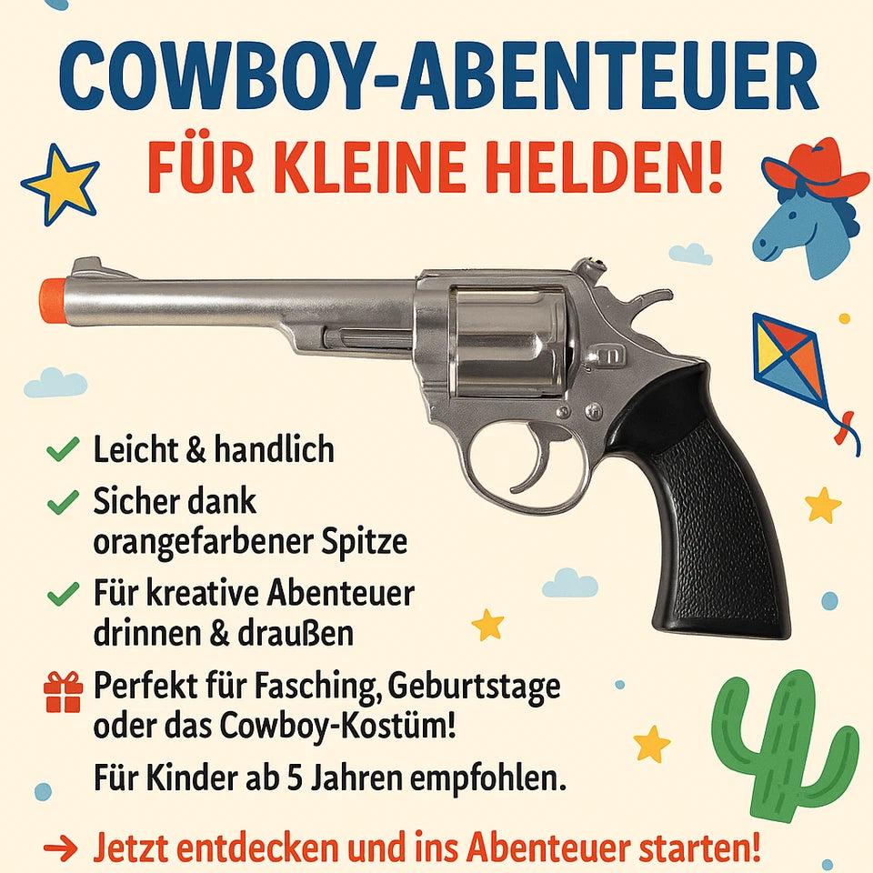 Spielzeugrevolver Sheriff Western