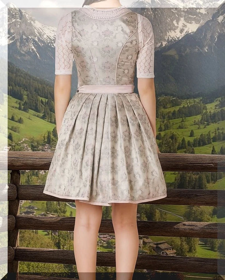 Rückansicht Krüger Trachten Dirndl Roxana