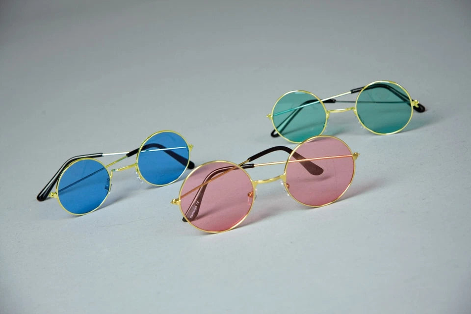 Hippie Sonnenbrille John Lennon Stil